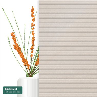Thermo-Plissee Lunavero in Creme Thermo-Plissee Lunavero in Creme