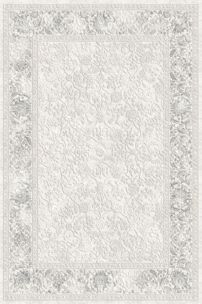 Flora Teppich Aysil Farbe: Grau 4686A