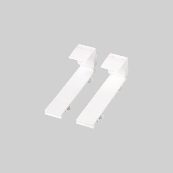 Klemmfix Klemmträger für Doppelrollo ohne Bohren weiß frei verstellbar